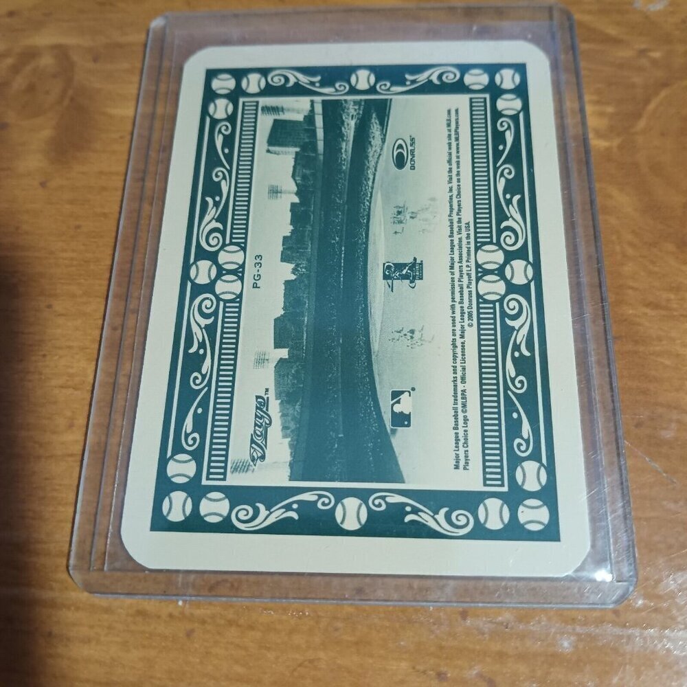 Roy Halladay 17/35 Ball 2005 Donruss Playoff Pologrounds #PG-33 Baseball - Picture 2 of 2